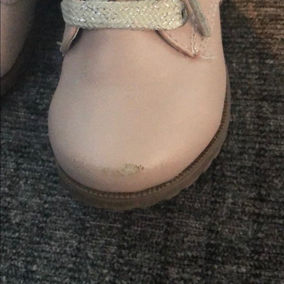 Pink combat boots - Picture 2 of 4